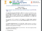 Explore essential insights on the CUET PG exam schedule for 2025, including key dates, subject details, and tips for candidates. Image Courtesy (static.toiimg.com)