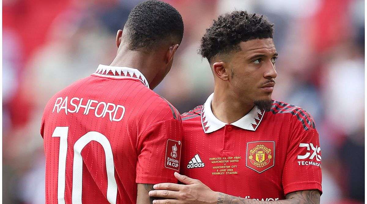 Explore the implications of Jadon Sancho’s controversial comment on Marcus Rashford’s Instagram post and its impact on player dynamics at Manchester United.