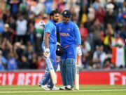 Explore Rohit Sharma and MS Dhoni's performances in ICC finals and the implications for the upcoming Champions Trophy. Image courtesy (statico.sportskeeda.com)