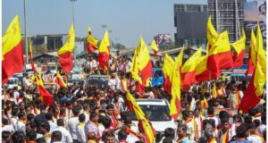 Tomorrow's Karnataka bandh in Bangalore promises to disrupt daily life as local groups advocate for regional development and social justice. Residents should stay informed and prioritize safety. Image courtesy (www.hindustantimes.com)