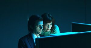 Explore how Ben Stiller's involvement in Apple TV+ series 'Severance' showcases his versatility and marks a significant shift in his career from comedy to psychological thriller. Image courtesy (https://static01.nyt.com/)
