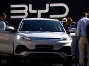 Explore how BYD has surpassed Tesla in the EV market with innovative technology and competitive pricing. Image courtesy (www.thetimes.com)