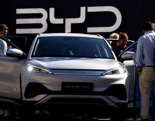 Explore how BYD has surpassed Tesla in the EV market with innovative technology and competitive pricing. Image courtesy (www.thetimes.com)