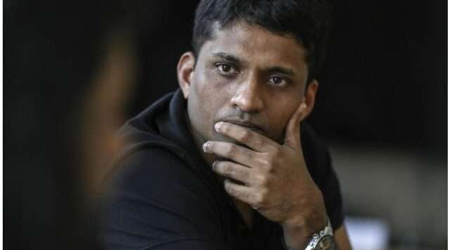 Byju Raveendran: Navigating Challenges in the EdTech Landscape This article explores the challenges faced by Byju Raveendran and BYJU'S in the current EdTech landscape, including financial issues and the future of online education. Image courtesy (www.financialexpress.com)
