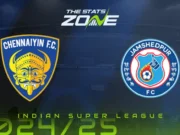 Chennaiyin FC faces Jamshedpur FC in a crucial Indian Super League match that could redefine their seasons. Image courtesy (www.thestatszone.com)