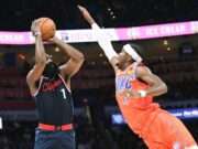 The recent Clippers vs Thunder game thrilled fans with intense competition and standout performances, showcasing the strengths of both teams as they battle for playoff positioning. Image courtesy (www.ocregister.com)