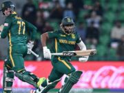 Epic Clash: South Africa vs New Zealand ICC Champions Trophy Semi Final in Lahore, March 2025 A detailed recap of the thrilling semi-final match between South Africa and New Zealand in the ICC Champions Trophy 2025 (www.livehindustan.com).