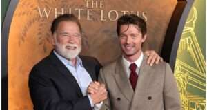 Patrick Schwarzenegger shares his nerves about the shocking final episodes of 'The White Lotus' as he prepares to watch without his family (media.zenfs.com).