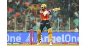 Shreyas Iyer shines as Punjab Kings post a massive total against Gujarat Titans in IPL 2025. Image courtesy (c.ndtvimg.com)