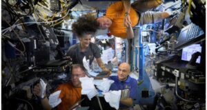 Explore the unexpected nine-month stay of NASA astronauts Suni Williams and Butch Wilmore at the ISS and their upcoming return home. Image courtesy (www.hindustantimes.com)