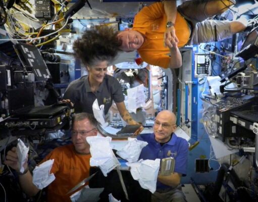 NASA Astronauts’ 9-Month Space Mission Extended Due to Starliner Delays – The Journey Back to Earth in 2025 Explore the unexpected nine-month stay of NASA astronauts Suni Williams and Butch Wilmore at the ISS and their upcoming return home. Image courtesy (www.hindustantimes.com)