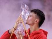Jakub Menšík, an 18-year-old Czech tennis player, is gaining attention after his recent match against Novak Djokovic. This article explores Menšík's potential and the excitement surrounding his rising career in tennis. Image courtesy (static.independent.co.uk)