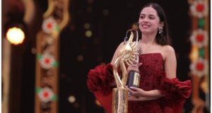 Explore the inspiring journey of Nitanshi Goel, the 17-year-old star who won Best Actress at IIFA 2025 for her role in Laapataa Ladies. Image courtesy (www.hindustantimes.com)