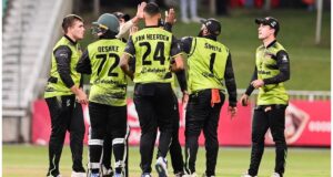 The Warriors face exclusion from playoffs due to transformation target breach, stirring debate on race and cricket in South Africa (img1.hscicdn.com).