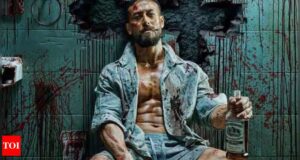 Tiger Shroff reveals a new poster for Baaghi 4, showcasing a darker, evolved version of his character. Image courtesy (static.toiimg.com)
