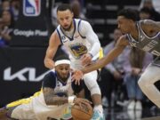 The Golden State Warriors face off against the Toronto Raptors in an electrifying NBA matchup. With high stakes and talented rosters, this game promises to be a thrilling encounter (akm-img-a-in.tosshub.com).