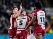 An exciting recap of the recent rugby league match between the Wigan Warriors and Salford Red Devils, highlighting key moments and player performances. Image courtesy (www.wigantoday.net)