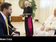Explore the significant meeting between JD Vance and Pope Francis, highlighting their differing views and the impact of faith on politics (ichef.bbci.co.uk).