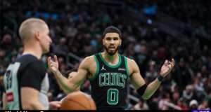 Analyzing the Boston Celtics' home struggles and their implications as the playoffs approach. Image courtesy (jb-optimus.s3.ap-south-1.amazonaws.com)
