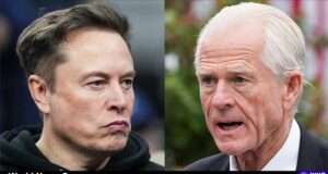 Explore the heated exchange between Elon Musk and Peter Navarro over American manufacturing and tariffs (media-cldnry.s-nbcnews.com).