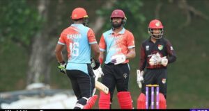 Kuwait's cricket team shines with record-breaking catches and a dominant win against Qatar in the Hong Kong T20I Quadrangular Series. Image courtesy (media.assettype.com)