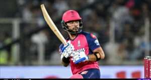 Explore Riyan Parag's journey in IPL 2025 and the challenges he faces in Jaipur's unique conditions. Image courtesy (www.hindustantimes.com)