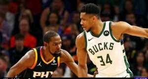 Explore the Houston Rockets' offseason strategy as they weigh options for acquiring superstars like Giannis Antetokounmpo and Kevin Durant. Image courtesy (jb-optimus.s3.ap-south-1.amazonaws.com)