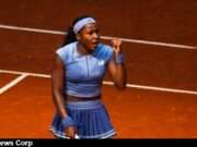 Gauff and Bencic set to clash in a thrilling Round of 16 match at the Mutua Madrid Open, showcasing their unique styles and competitive spirit (imageio.forbes.com).