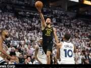 Explore the effects of Stephen Curry's hamstring injury on the Warriors' playoff chances and team dynamics. Image courtesy (jb-optimus.s3.ap-south-1.amazonaws.com)